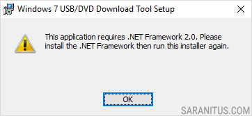 ติดตั้ง .Net Framework 2.0 บน Windows 10
