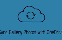 Sync Gallery with OneDrive