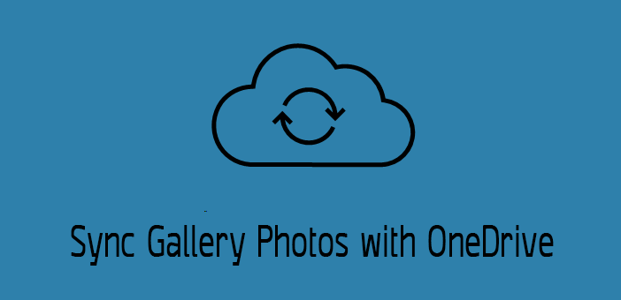 Sync Gallery with OneDrive